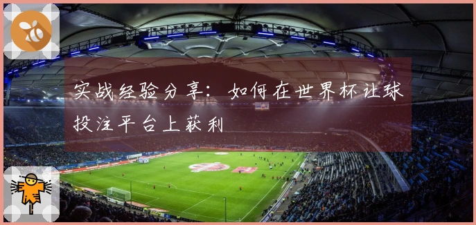 实战经验分享：如何在世界杯让球投注平台上获利